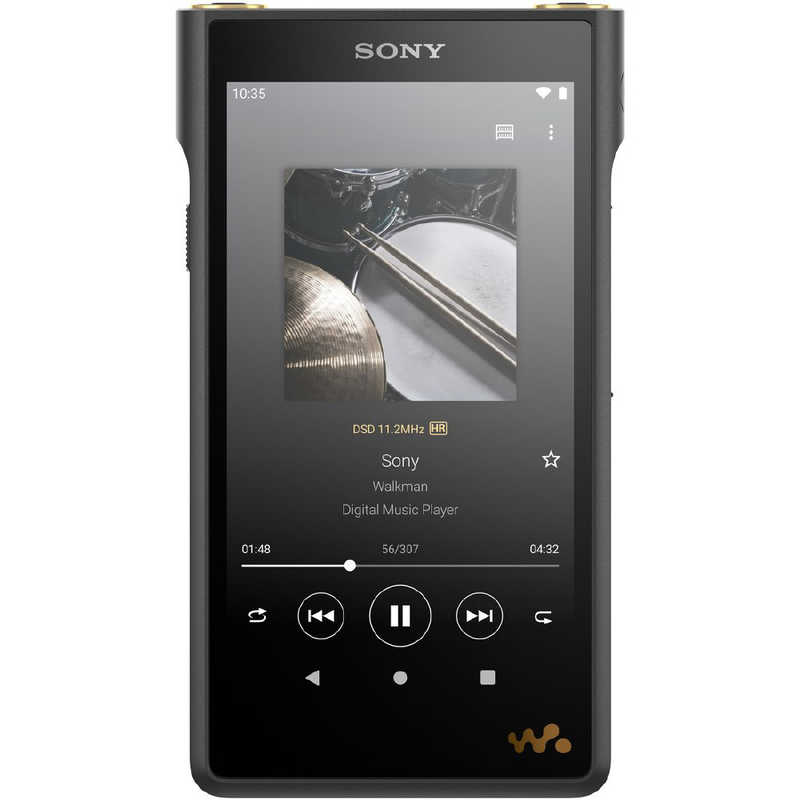 ソニー　SONY　ウォークマンWM1シリーズ ブラック [ハイレゾ対応/128GB]　NW-WM1AM2