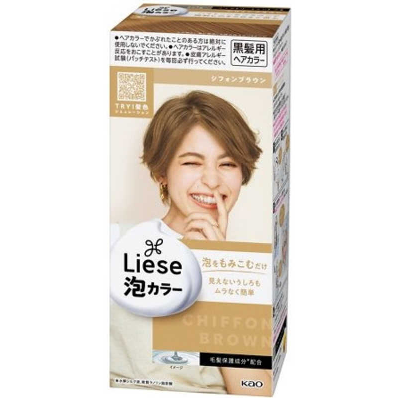 花王　Liese(リーゼ)泡カラー シフォンブラウン【医薬部外品】