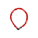 ABUS ダイヤル式スタンダードチェーンロック ABUS アブス1200/60 (650mm/レッド) 85_3603103006