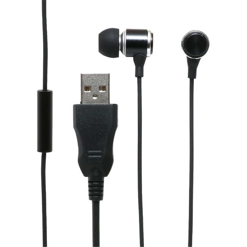ナカバヤシ　ヘッドセット [USB /両耳 /イヤホンタイプ] [USB /両耳 /イヤホンタイプ]　UHP-06
