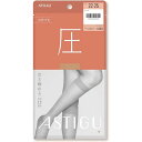 アツギ　ASTIGU（アスティーグ）「圧」ひざ下丈 22〜25cm シアーベージュ