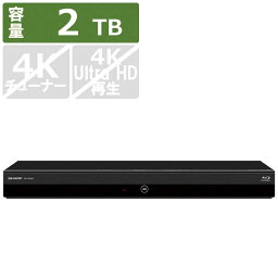 シャープ シャープ　SHARP　BDレコーダー AQUOSブルーレイ [2TB /2番組同時録画]　2B-C20EW1