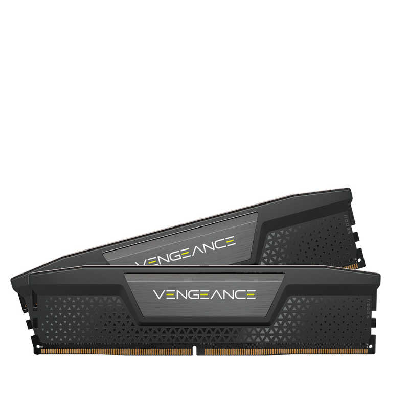 コルセア CORSAIR 増設用メモリ VENGEANCE ブラック DIMM DDR5 /16GB /2枚 CMK32GX5M2B5200C40