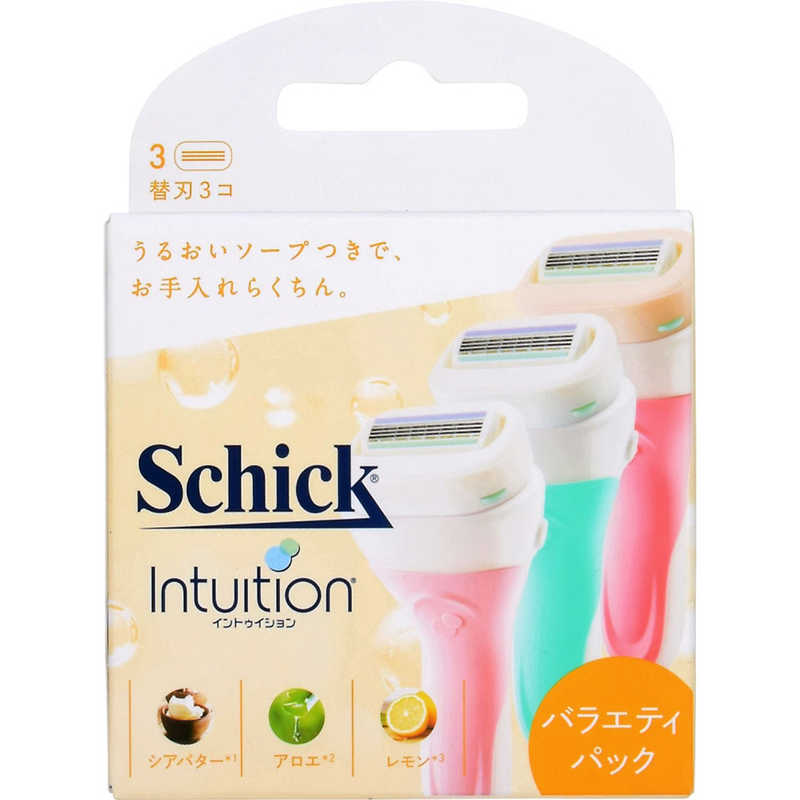 シック　Schick（シック）イントゥイション バラエティパック 替刃 3コ入