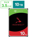 SEAGATE　内蔵HDD SATA接続 IronWolf(NAS用) 