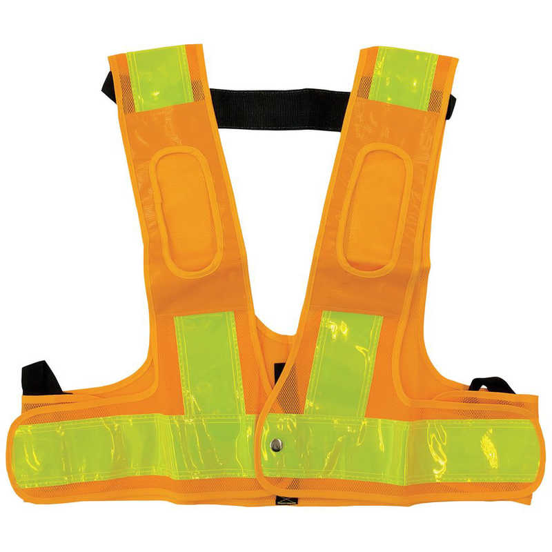 ミズケイ ミズケイフルハーネス用安全ベスト装着できるんですキングサイズ黄/黄 5941153