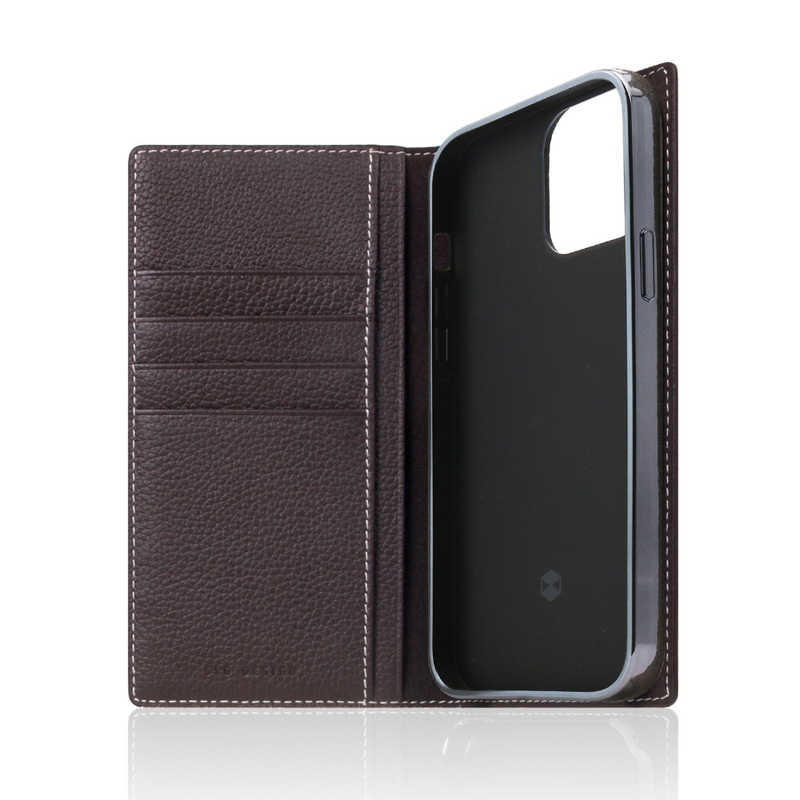 NEW国産 ROA Grain Leather Case for iPhone 13 ブラウンクリーム SLG Design SD22109I13BC：コジマ店 Full 爆買い安い