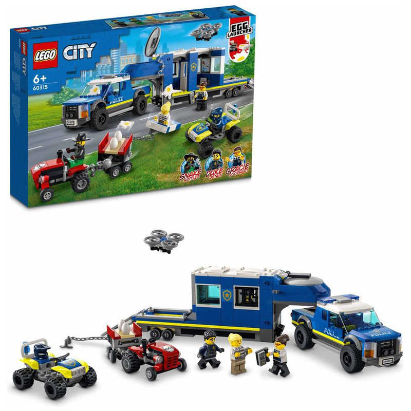 レゴジャパン　LEGO（レゴ） 60315 シティ ポリストラック指令本部[脱走編]のサムネイル
