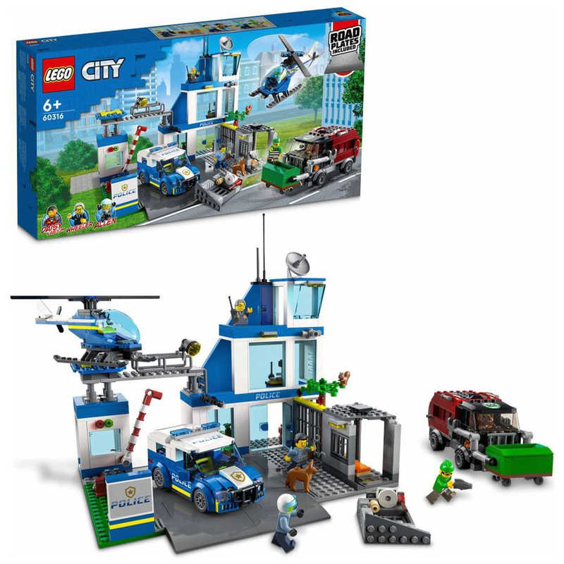 レゴ シティ（売れ筋ランキング） レゴジャパン　LEGO（レゴ） 60316 シティ ポリスステーション