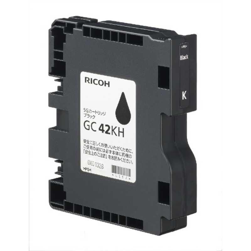 リコー　RICOH　純正プリンターインク SGカートリッジ ブラック Lサイズ　GC42KH