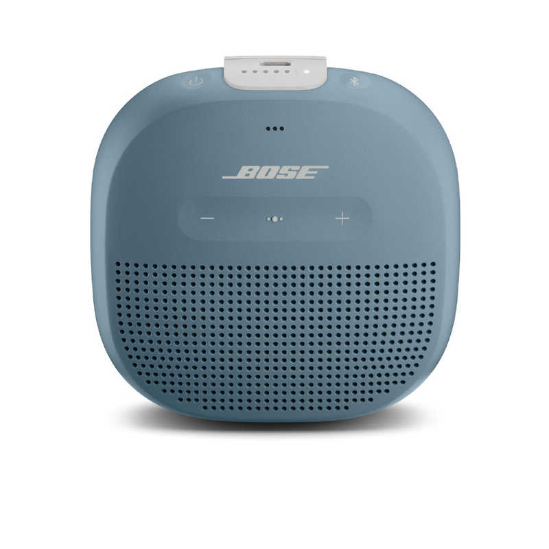 BOSE　ワイヤレスポータブルスピーカー ストーンブルー　SoundLink Micro Bluet ...