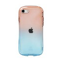 iPhone SE（第3/2世代）/8/7用 TPUケース IFACE LOOK IN CLEAR LOLLY（ストロベリー/アクア） Lolly 41-941713