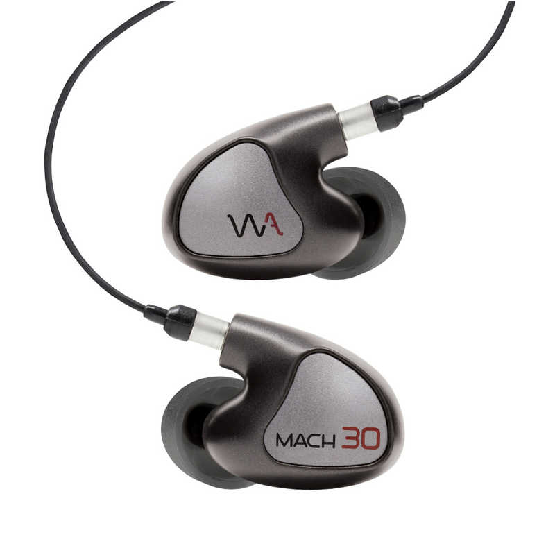 WESTONE　イヤホン カナル型 MACH30 ユニバーサルIEM[3BA] ガンメタルグレー [φ3.5mm ミニプラグ]　WA-M30