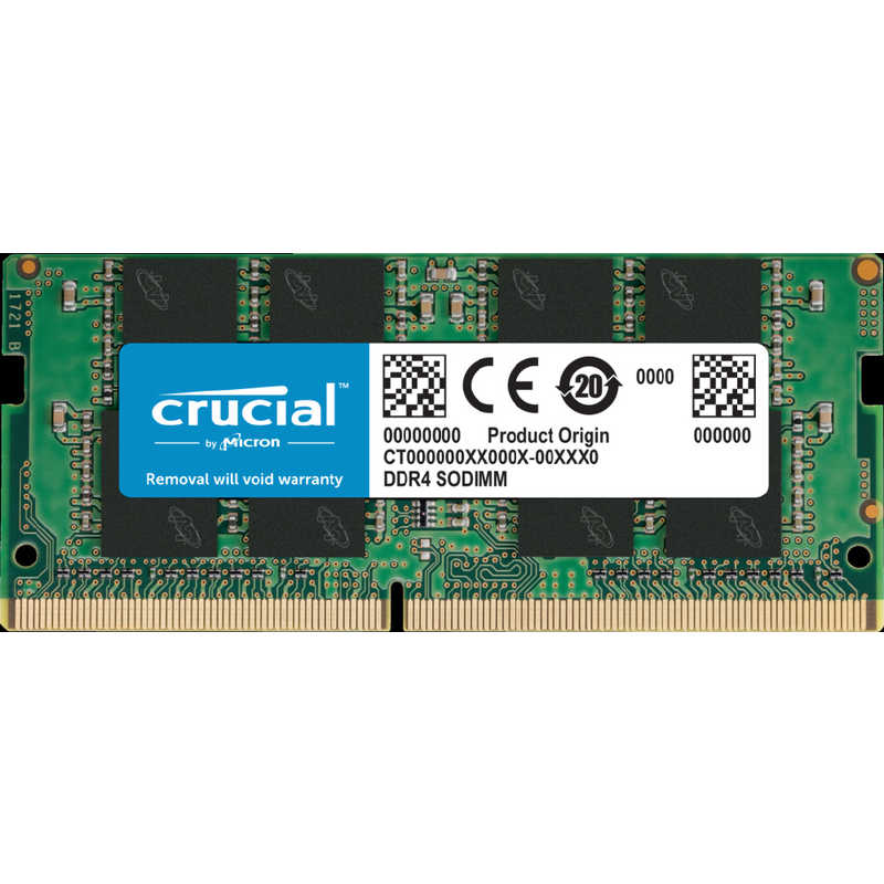 CRUCIAL 増設用メモリ SO-DIMM DDR4 /8GB /1枚 CT8G4SFRA32A