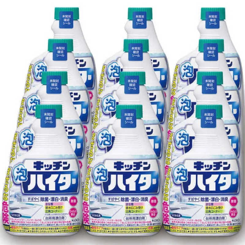 花王　【ケース】キッチン泡ハイター つけかえ用 (400ml×12個)のサムネイル