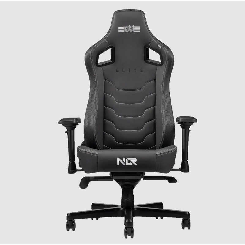 NEXTLEVELRACING@Next Level Racing Elite Gaming Chair Black Leather Edition@NLR-G004