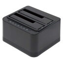 アイネックス HDD/SSDスタンド USB-A接続 ブラック HDE...(2)