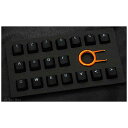 Tai-Hao Rubber Gaming Backlit Keycaps-18 keys Black ゲーミングキーキャップ RUBBERKEYCAPBLACK18