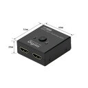 プリンストン 2ポートHDMI切換器 PHM-SW201SA(2)