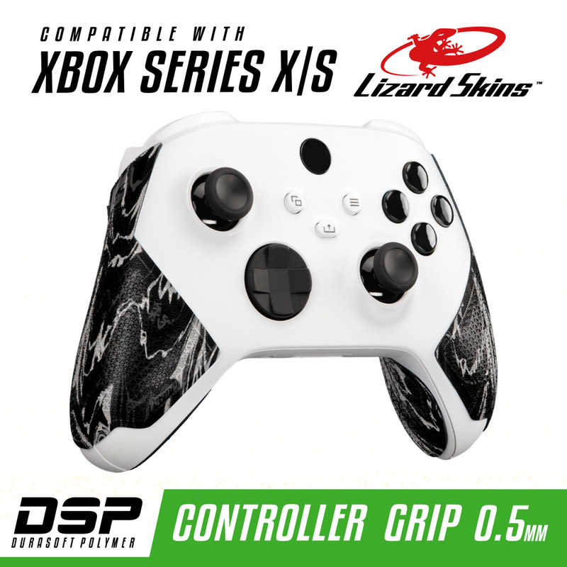 X box LIZARDSKINS　DSP XBOX SERIES X S専用 ゲームコントローラー用グリップ ブラックカモ