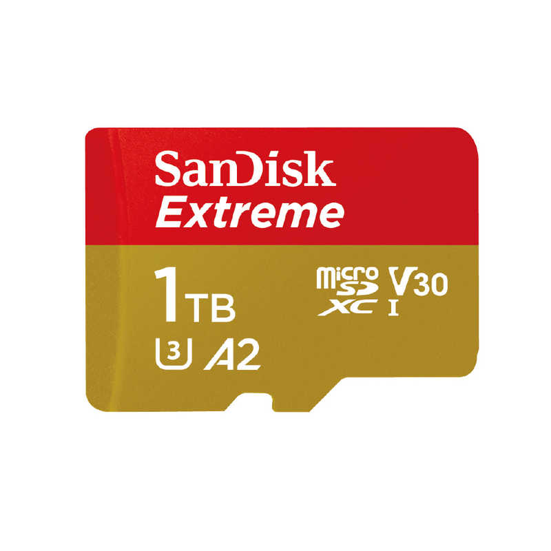 TfBXN@microSDXCJ[h Extreme (Class10/1TB)@SDSQXAV-1T00-JN3MD