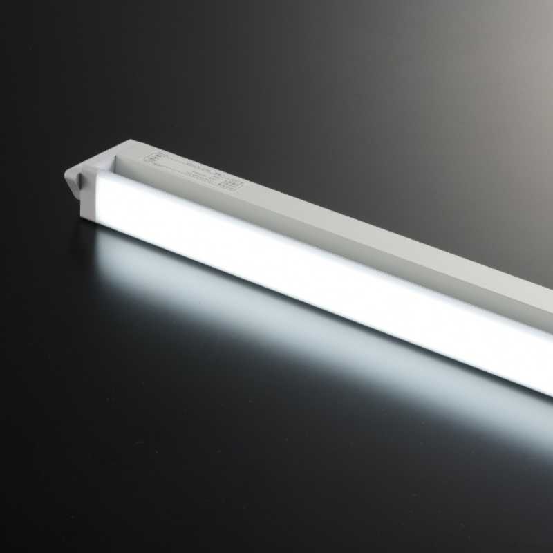 オーム電機 LEDイーブライトスリム多目的灯 10W 558mm 昼光色 LT-NLES10D-HN [2]