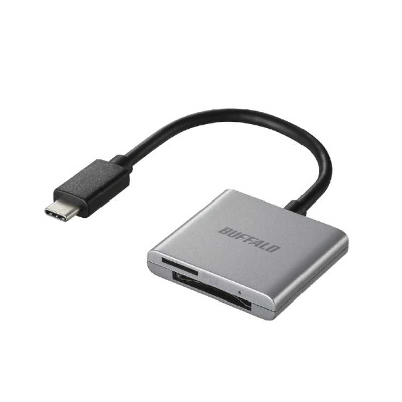 BUFFALOɥ꡼ SD/microSD USB3.2Gen1 Type-C СBSCR110U3CSV