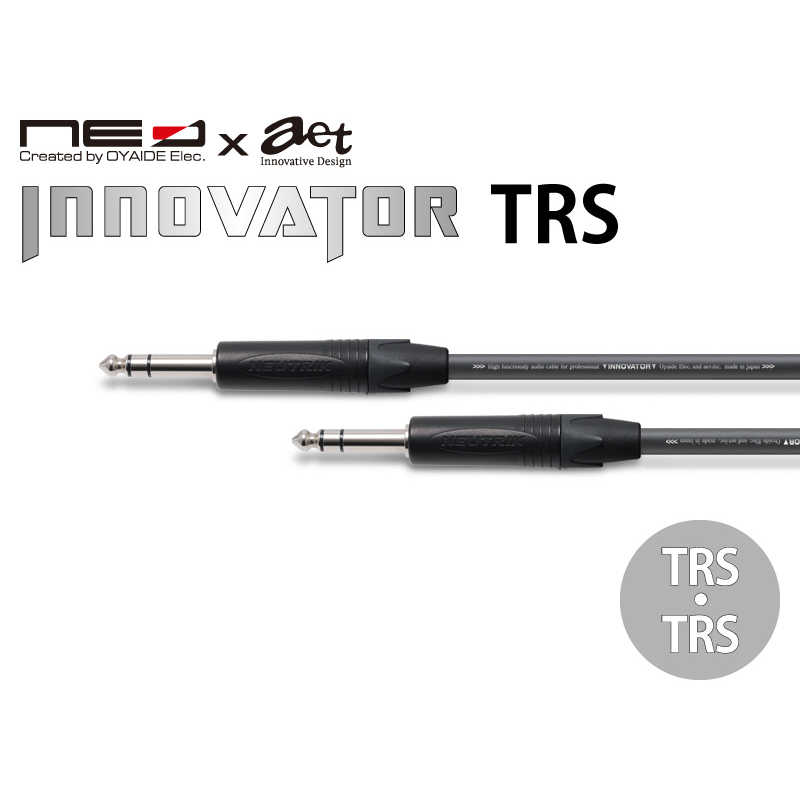 INNOVATOR TRS/1.0 オヤイデ マイク用ケーブル（TRS phone⇔TRS phone・1.0m） TRS イノベーター oyaide