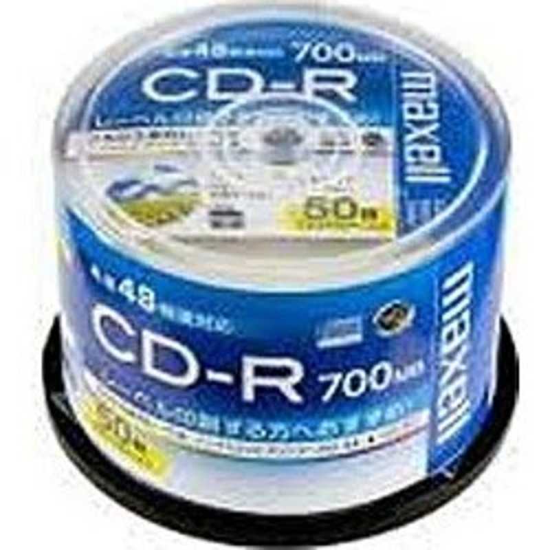 マクセル データ用CD-R 48倍速対応 700MB 50枚スピンドルケース CDR700S.WP.50SP