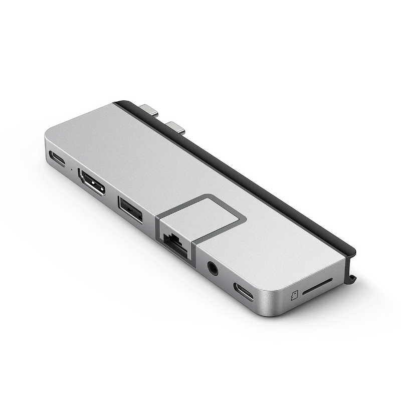 ROA@HyperDrive 7 in 2 USB-C Hub for MacBook Pro 2016-2021 Vo[@HP-HD575-S