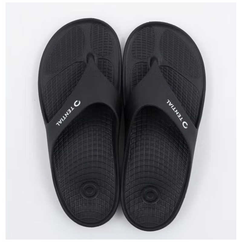 TENTIAL　Recovery Sandal(リカバリーサンダル) Conditioning Flip flop(Lサイズ) ブラック　100200000002