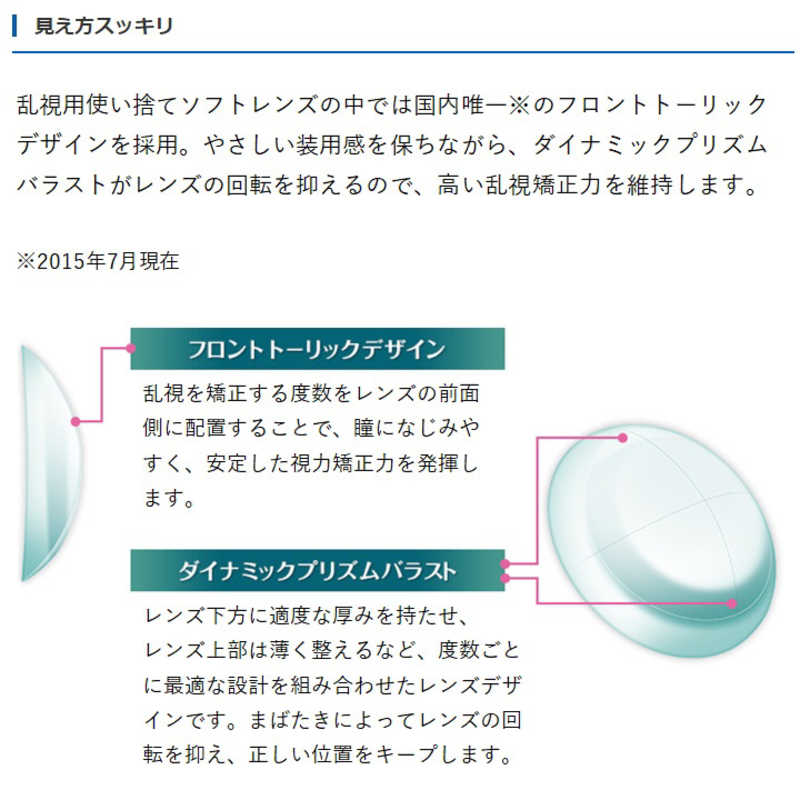 SEED　ワンデーピュアうるおいプラス乱視用(BC8.8 /PWR-4.00 /CYL-0.75 /AX90 /DIA14.2)