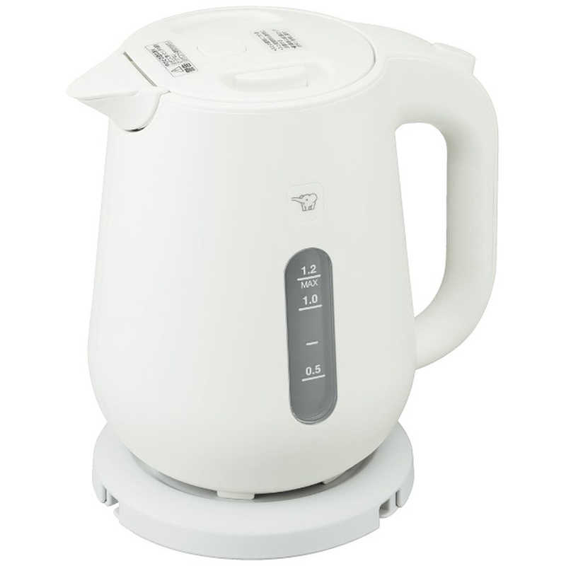 象印マホービン ZOJIRUSHI 電気ケトル 1.2L CK-VA12-WA ホワイト