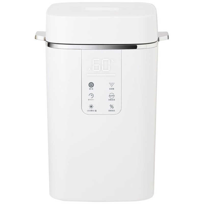 シィーネット　上部給水湿度センサースチーム加湿器 木造8.5畳/鉄筋14畳 ホワイト[スチーム式]　CDKNX302WH