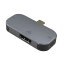 ꡼Ѵ Type-C-HDMIϾץ [ 4Kб / ǡžUSB-A / USB-C /USB Power Deliveryб /100W] СTM4K60MINIDOCK