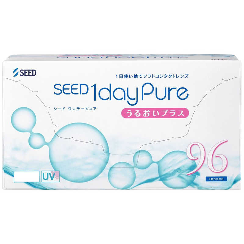 SEED　(度あり/-3.25) ワンデーピュアうるおいプラス96枚パック (BC8.8) r-kojima-11293482 コジマ楽天市場店 サンプル画像2