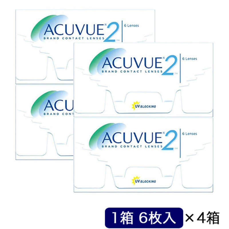 【商品解説】14日目もやさしいつけ心地が続く快適水分たっぷりの含有率58%。目にやさしく、つけ心地のいい独自設計。簡単つけやすく、はずしやすいレンズ。煮沸消毒が不要で毎日のお手入れも簡単。経済的1枚で最長2週間使えるので、お求めやすく経済的。UVカット紫外線は目の老化やさまざまなトラブルの原因に。2ウィークアキュビューは、紫外線B波を約97%、A波を約81%カット。瞳に一番近い紫外線対策です。・レンズのふちが薄く、目にやさしくフィットします。・レンズの表と裏がすぐわかる、“123”マーク付き。・つける時に見つけやすいように、淡いブルーのレンズ。医療機器承認番号：20600BZY00128000広告文責：株式会社コジマ　0120-39-0007メーカー：ジョンソン＆ジョンソン商品区分：高度医療機器高度管理医療機器販売許可：船保第0406号【スペック】●型式：（4ハコセット2ウイークアキュビュー8.）●JANコード：2914078620269BC(ベースカーブ)：8.3PWR(度数)：-9.00DIA(直径)：14.0mmレンズカラー：ブルー含水率(%)：58酸素透過係数(Dk値)：28酸素透過率(Dk/L値)：33.3UV(紫外線)カット：有表裏表示：123マークソフトコンタクトレンズ分類：グループIV包装：6枚入×4箱医療機器承認番号：20600BZY00128000タイプ：2週間タイプシリーズ・ブランド名：アキュビュー【注意事項・特記事項】商品ごとにベースカーブ（BC）、度数（PWR、+/-）等が異なります。ご確認のうえご注文下さい。※こちらの商品をご購入の前には眼科受診の上、処方箋（指示書）記載内容・医師の装用指示に基づいてご注文・ご使用ください。また、使用中は眼科医の定期的な診察をおすすめしています。【返品について】■お客様のご都合による返品は、商品到着後8日以内に限らせていただきます。事前に必ず弊社サポートセンターまでご連絡をお願いします。■開封品、箱が潰れた商品、ペンやシール等で印を付けた商品（シュリンク・外装も含む）の返品はお受けできません。■複数箱ご購入での割引発生時や○箱セット等の割引商品は、1箱でも上記に該当しますと未開封であっても返品はお受けできません。【交換について】■未開封品であっても、度数交換等は承っておりません。予めご了承ください。※不具合や製品に関するお問い合わせはメーカーサポートセンターまでご確認ください。この商品は宅配便でお届けする商品です出荷可能日から最短日時でお届けします。※出荷完了次第メールをお送りします。配送サービス提供エリアを調べることができます「エリア検索」をクリックして、表示された画面にお届け先の郵便番号7桁を入力してください。ご購入可能エリア検索お買い上げ合計3,980円以上で送料無料となります。※3,980円未満の場合は、一律550円（税込）となります。●出荷可能日から最短日時でお届けします。（日時指定は出来ません。）　※お届け時に不在だった場合は、「ご不在連絡票」が投函されます。　「ご不在連絡票」に記載された宅配業者の連絡先へ、再配達のご依頼をお願いいたします。●お届けは玄関先までとなります。●宅配便でお届けする商品をご購入の場合、不用品リサイクル回収はお受けしておりません。●全て揃い次第の出荷となりますので、2種類以上、または2個以上でのご注文の場合、出荷が遅れる場合があります。詳細はこちら■商品のお届けについて商品の到着日については、出荷完了メール内のリンク（宅配業者お荷物お問い合わせサービス）にてご確認ください。詳しいお届け目安を確認する1度の注文で複数の配送先にお届けすることは出来ません。※注文時に「複数の送付先に送る」で2箇所以上への配送先を設定した場合、すべてキャンセルとさせていただきます。