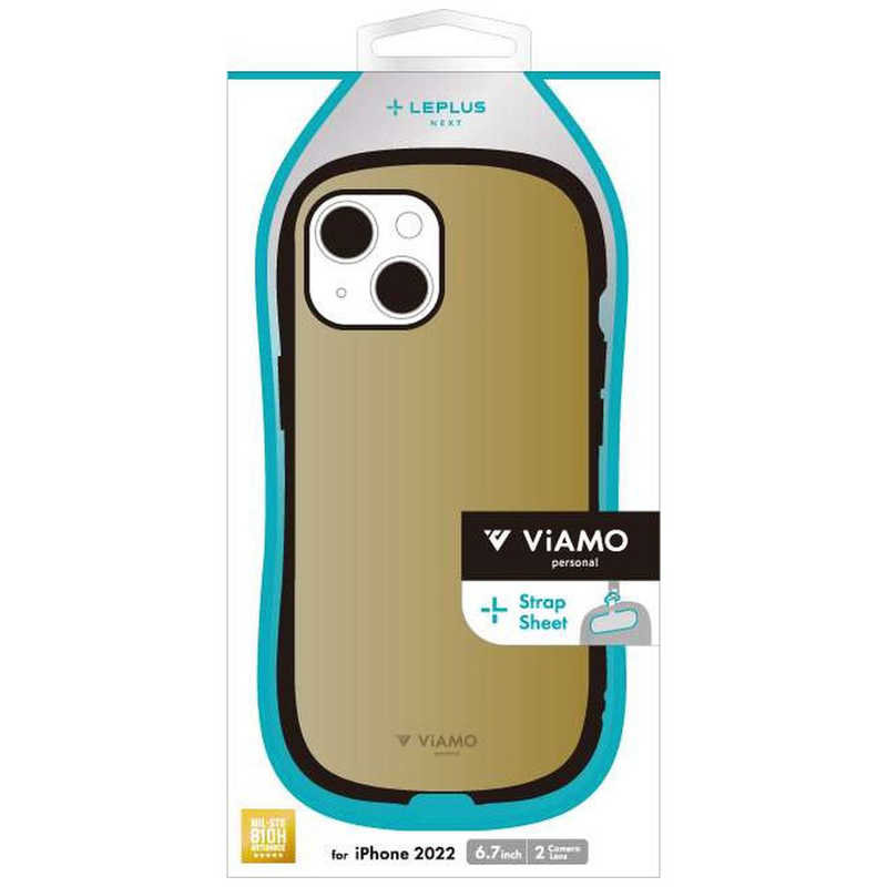 LEPLUS NEXT iPhone 14 Plus 耐衝撃ハイブリッドケース ViAMO personal メタルシャンパン LN-IA2(LN-IA22VMPKGD) 商品