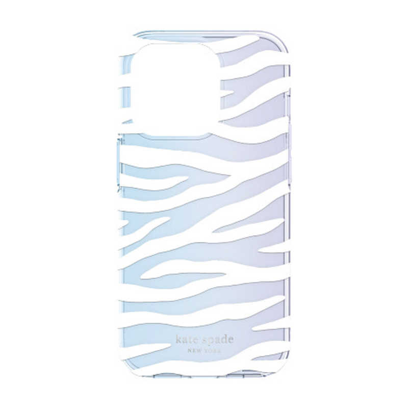 KATESPADE　iPhone 14 Pro 6.1インチ KSNY Protective Hardshell White Zebra　KSIPH-223-ZBWT