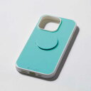 DEFF iPhone 14 Pro 6.1インチ用ケース 「HYBRID CASE Etanze」 白群(ライトブルー) DCS-IPE22MPEG