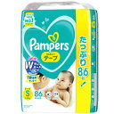 P&G　Pampers(パンパース) さらさらケア テープ ウルトラジャンボ S86枚(4-8kg)