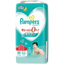 P&G Pampers(パンパース) さらさらケア パンツ スーパジャンボ Mはいはい52枚(5-10kg)
