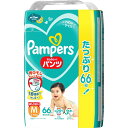 P&G　Pampers(パンパース) さらさらケア パンツ ウルトラジャンボ Mはいはい66枚(5-10kg)