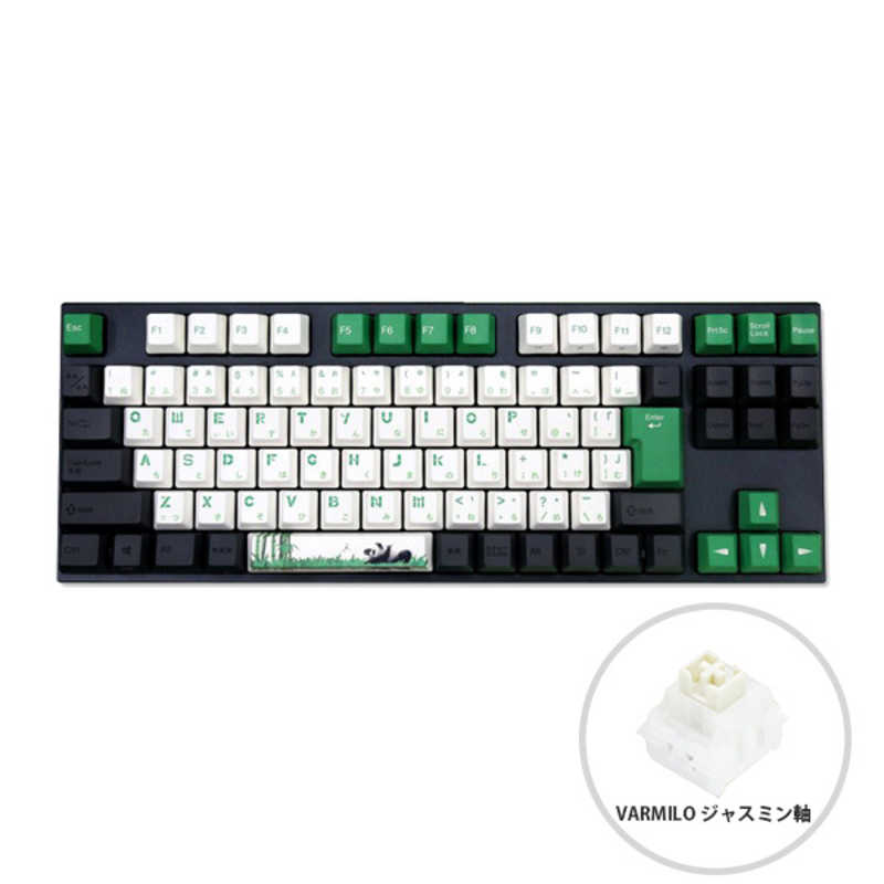 Varmiloߥ󥰥ܡ ꡼ Panda R2 92 JIS Keyboard ͭ USBϡVEM92A029JS