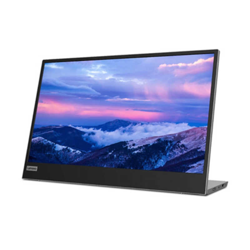 レノボジャパン　Lenovo　PCモニター Lenovo L15 ブラック [15.6型 /フルHD(1920×1080) /ワイド]　66E4UAC1JP