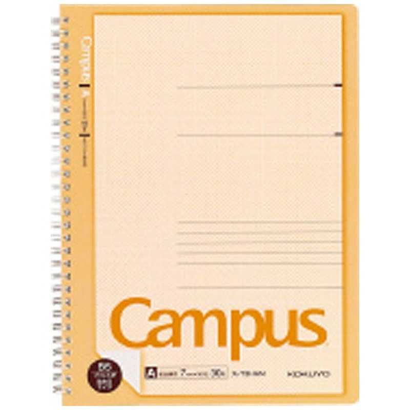 コクヨ [ノート] キャンパス ツインリングノート プリント貼付用 A罫 (B5ノビ・普通横罫・30枚) ス-T3HA