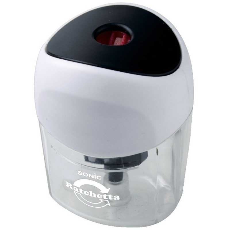 ソニック　ラチェッタワン ハンディ鉛筆削りブラック　SK8810D