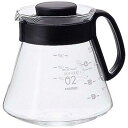 ハリオ V60 レンジサーバー 600 ブラック XVD60B