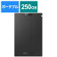 BUFFALO　外付けSSD USB-A接続 ブラック [ポータブル型 /250GB]　SSD-PG250U3-BC