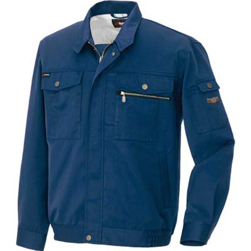 アイトス　スタンダード 長袖ブルゾン ネイビー L　AZ3201008L